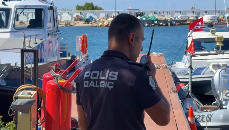 Yalova’da Deniz Polislerine Zorlu Eğitim Veriliyor