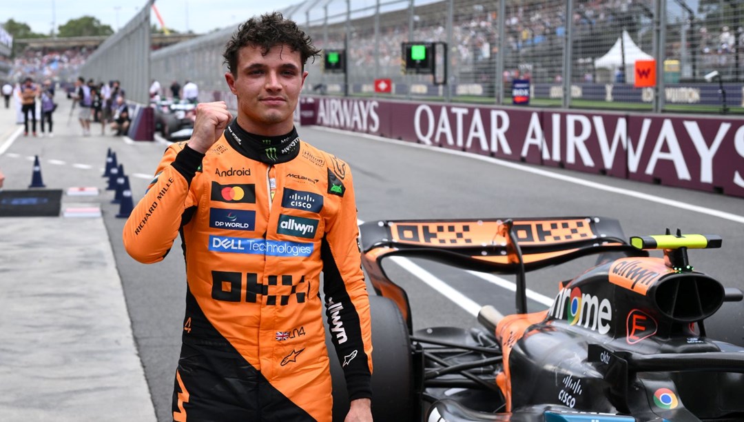 Formula 1 Avustralya Grand Prix’sinde pole pozisyon Lando Norris’in